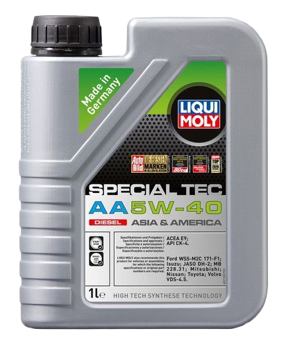 Моторное масло Liqui Moly Special Tec AA Diesel 5W-40, 1л